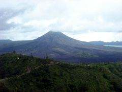 Vulkan auf der Götterinsel Bali